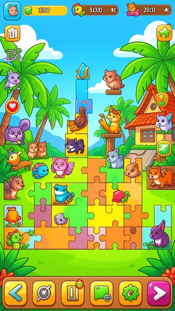 93337 - Screenshot menampilkan dunia fantasi yang menakjubkan.