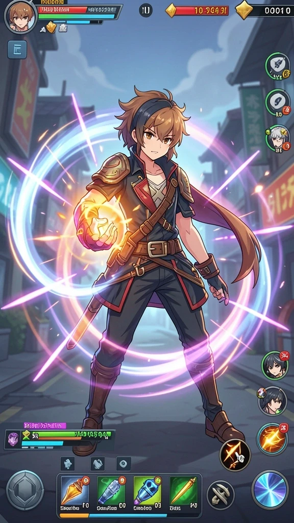 gacormax - Screenshot dari karakter utama GACORMAX dalam aksi.