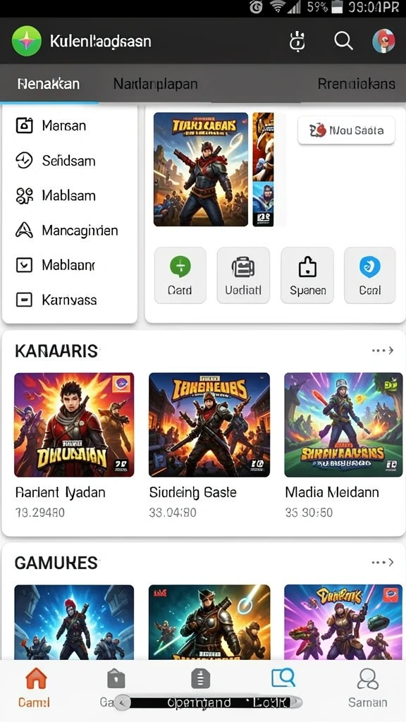 gim999 - Screenshot dari gameplay yang menegangkan dan penuh aksi.