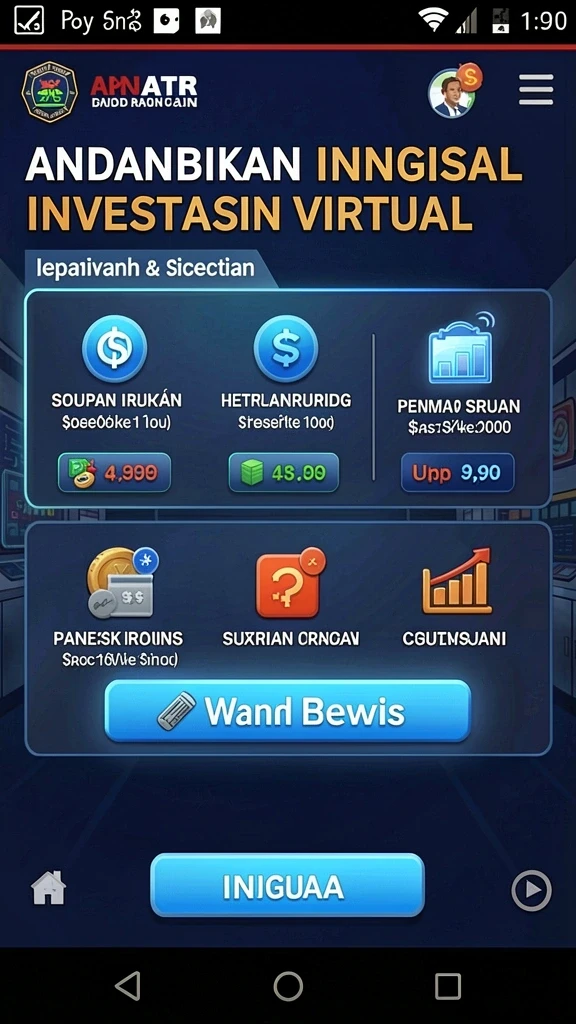 mega338 - Tampilan antarmuka yang menarik dan intuitif.