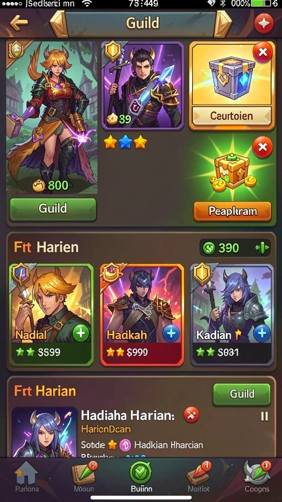 r6r6 - Karakter unik dengan kemampuan khusus yang beragam.