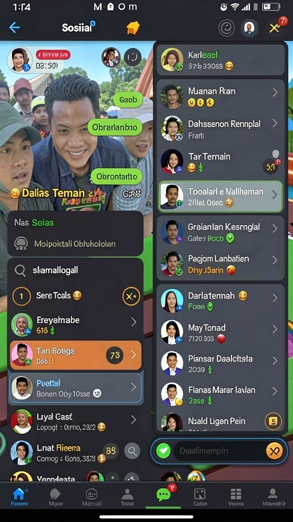x88 - Gameplay yang mendebarkan saat kontes multiplayer berlangsung.