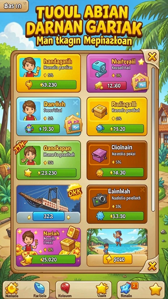 yumetoto - Tampilan antarmuka yang intuitif dan menarik.